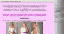 Desktop Screenshot of budget-brautmode.ch